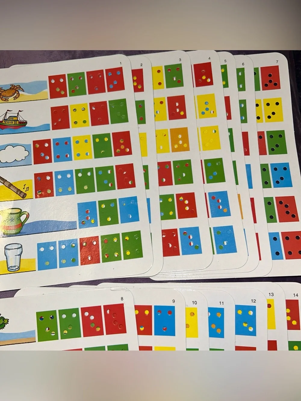 Spell Time Cadaco Set, 15 Card And 76 Letter Tiles